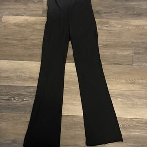 SKIMS Black Flare Pants